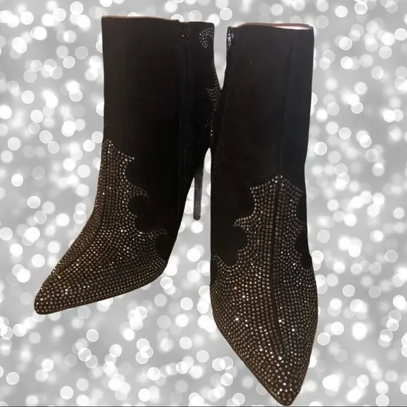 Just Fab beautiful  black 5” stilettos Nwot - Picture 8 of 13
